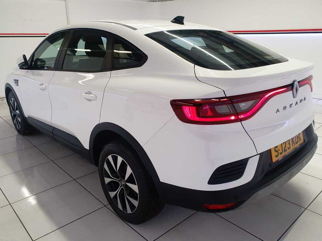 Renault Arkana 1.3 Mhev Evolution Suv SJ23KOX White #4