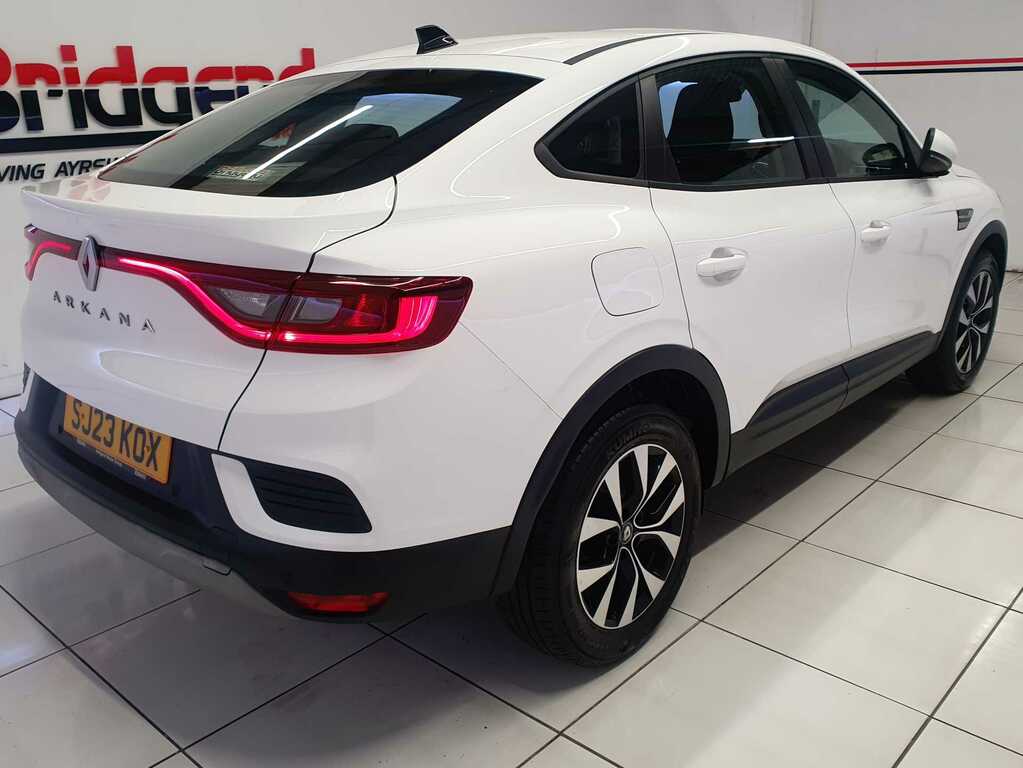 Renault Arkana 1.3 Mhev Evolution Suv SJ23KOX White #6