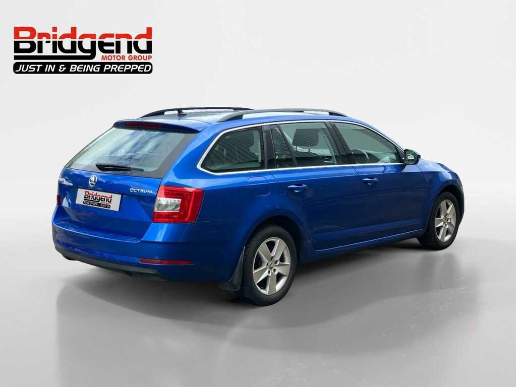 Skoda Octavia 1.6 Tdi Se Technology Estate Blue #3