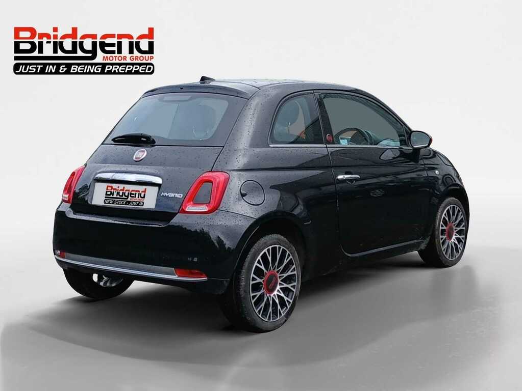 Fiat 500 1.0 Mhev Red Hatchback SV73YGY Black #3