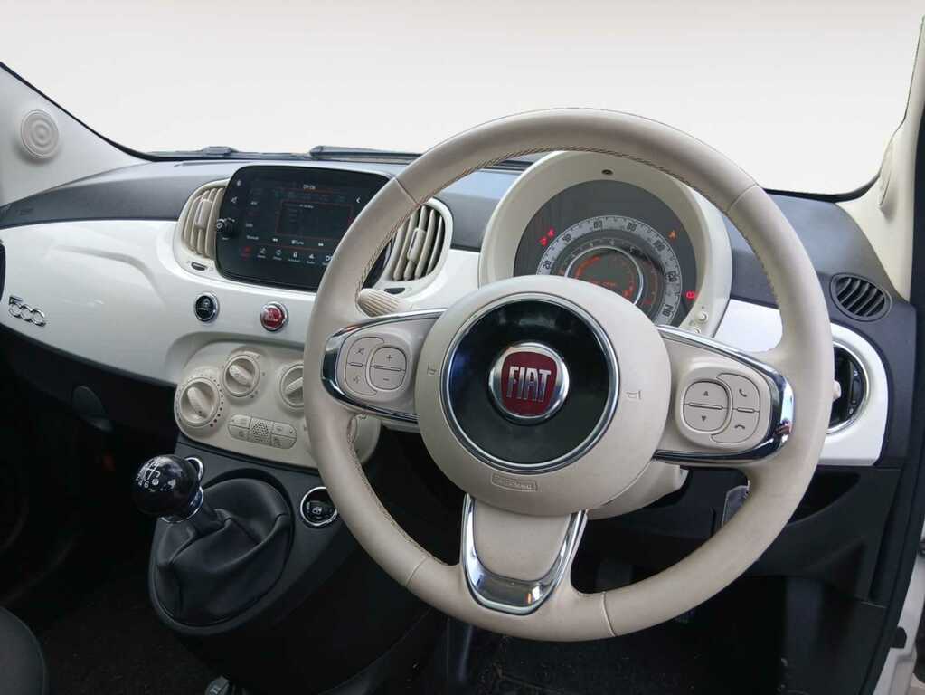 Fiat 500 1.0 Mhev Hatchback WR73PZN White #5