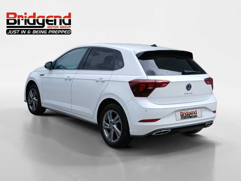 Volkswagen Polo 1.0 Tsi R-line Hatchback YH22OKE White #3