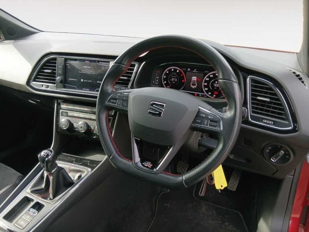 Seat Leon 1.5 Tsi Evo Fr Black Edition Estate Red #5