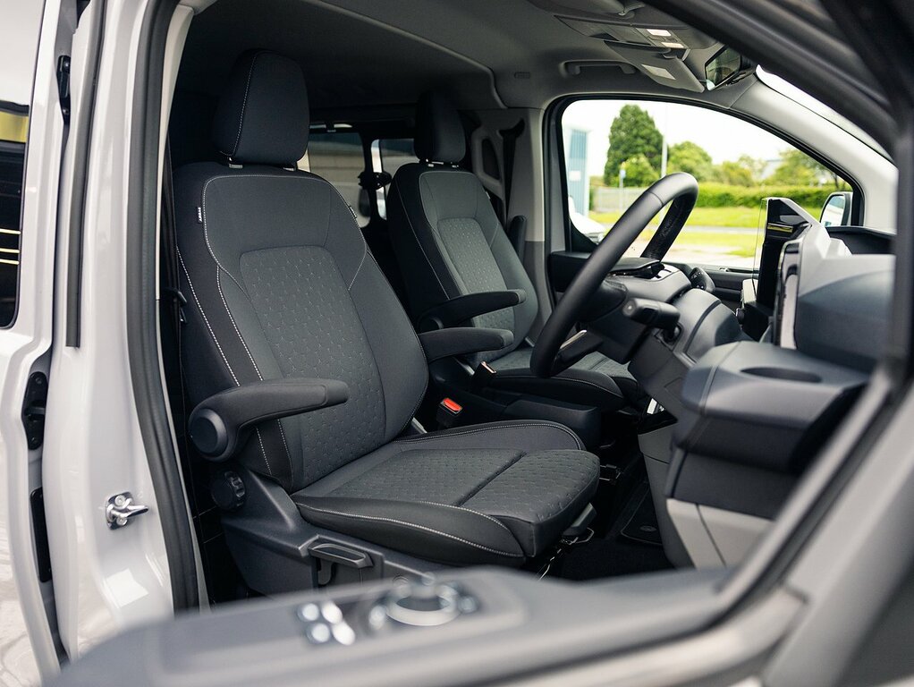 Ford Transit Custom 300 Limited L2 Lwb Double Cab In Van 2.0 Ecob Grey #9