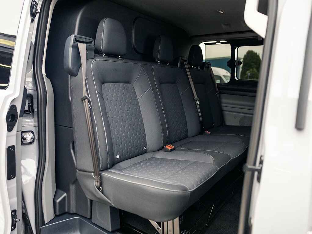 Ford Transit Custom 300 Limited L2 Lwb Double Cab In Van 2.0 Ecob Grey #12