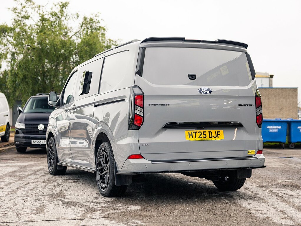 Ford Transit Custom 300 Limited L2 Lwb Double Cab In Van 2.0 Ecob Grey #7