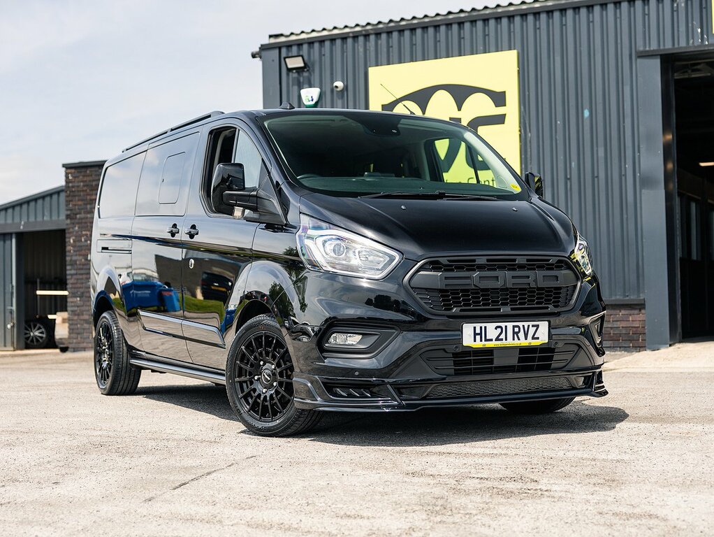 Ford Transit Custom Signature 320 2.0 Ecoblue 130 Bhp L2 Lwb 6 Seat Do Black #4