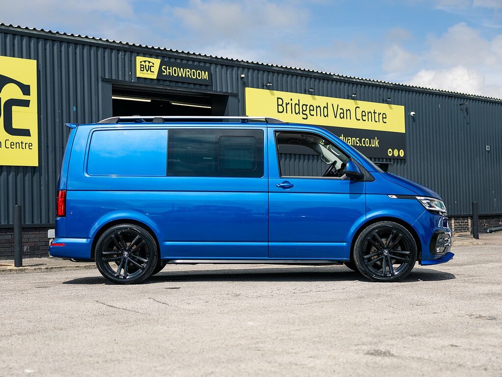 Volkswagen Transporter T6.1 T32 2.0 Tdi 150 Bhp L1 Swb Highline 5 Seat Ko Blue #5