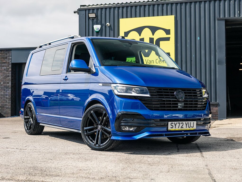 Volkswagen Transporter T6.1 T32 2.0 Tdi 150 Bhp L1 Swb Highline 5 Seat Ko Blue #4