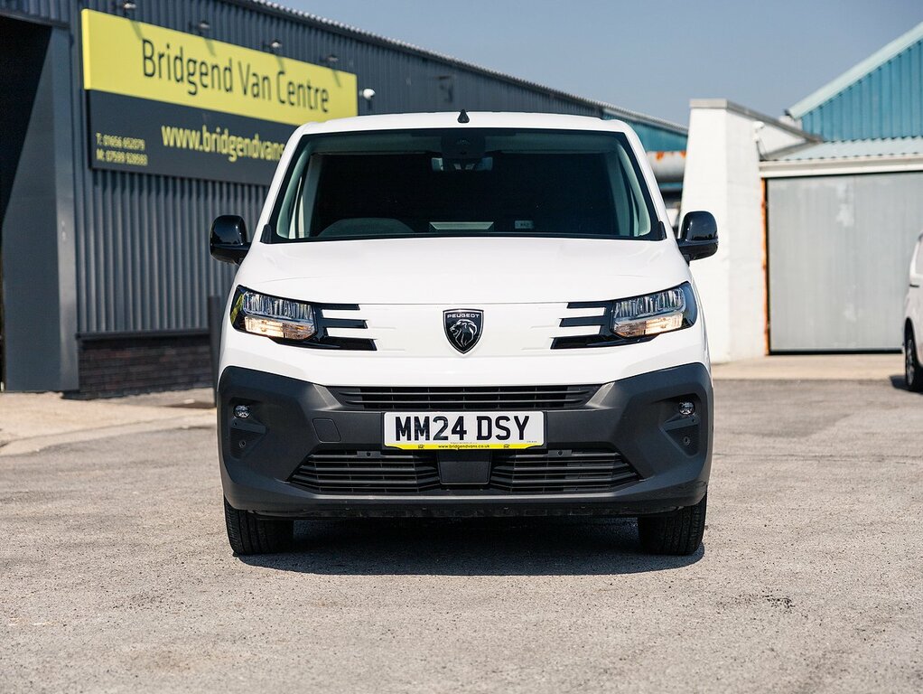 Peugeot Partner 1.5 Bluehdi 100 Bhp Asphalt L2 Long Wheelbase Euro White #3