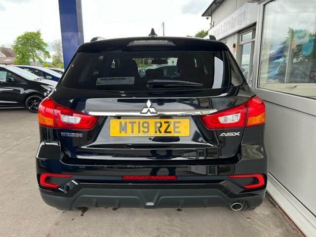 Mitsubishi ASX Black Suv Black #4