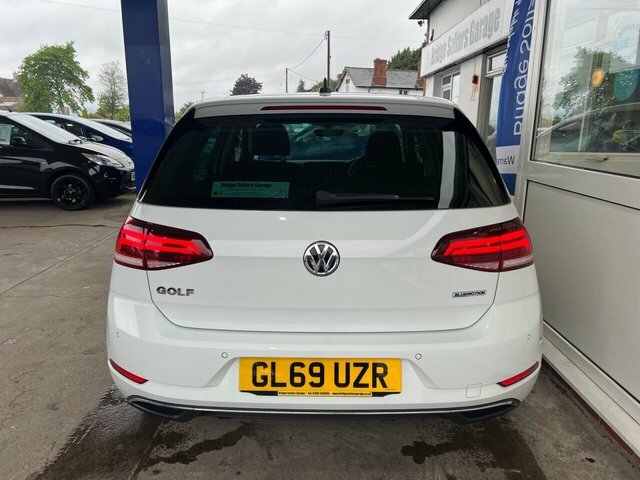 Volkswagen Golf Tsi Evo Match Hatchback GL69UZR White #4