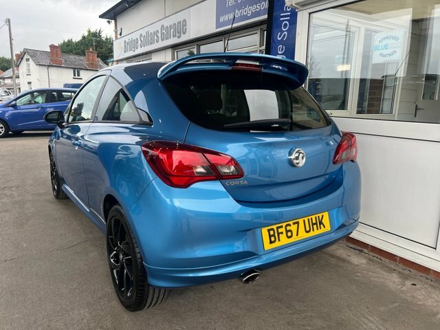 Vauxhall Corsa Ecotec Limited Edition Hatchback BF67UHK Blue #3