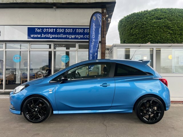 Vauxhall Corsa Ecotec Limited Edition Hatchback BF67UHK Blue #2