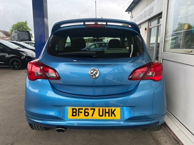Vauxhall Corsa Ecotec Limited Edition Hatchback BF67UHK Blue #4