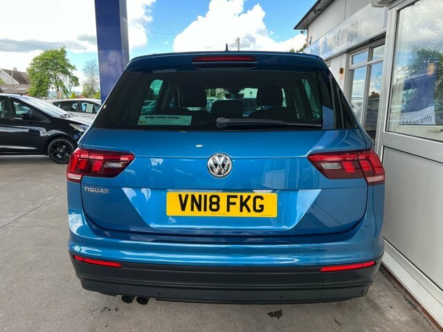 Volkswagen Tiguan Tsi Se Navigation Suv Blue #4