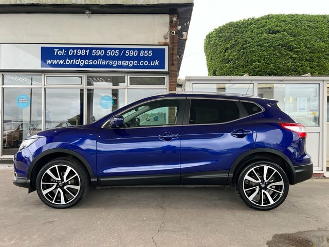 Nissan Qashqai Dci Tekna Suv CV66HWD Blue #2