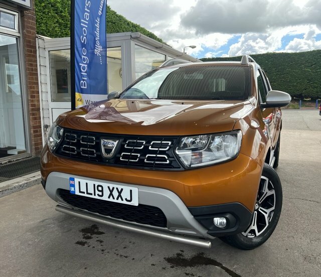 Dacia Duster Blue Dci Prestige Suv Orange