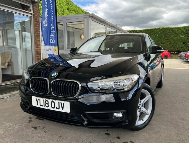 BMW 1 Series 118D Se Hatchback Black