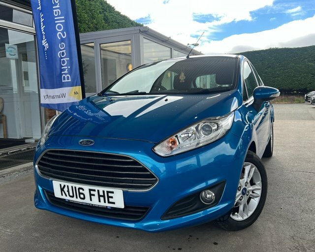 Ford Fiesta Zetec Hatchback Blue