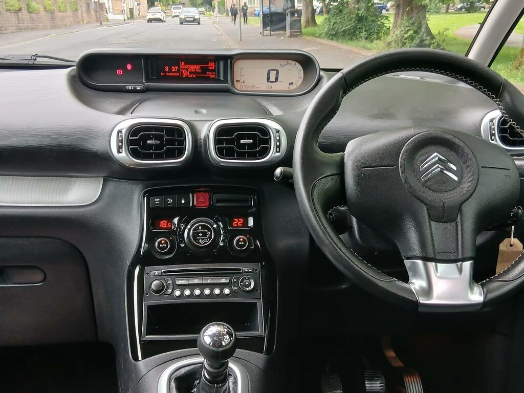 Citroen C3 Picasso 1.6 Hdi Vtr White #9