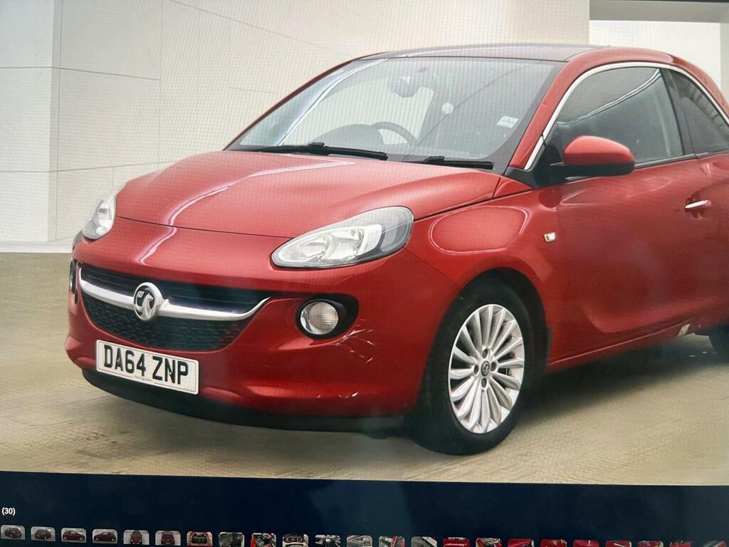 Vauxhall Adam 1.4 16V Glam Euro 5 Red