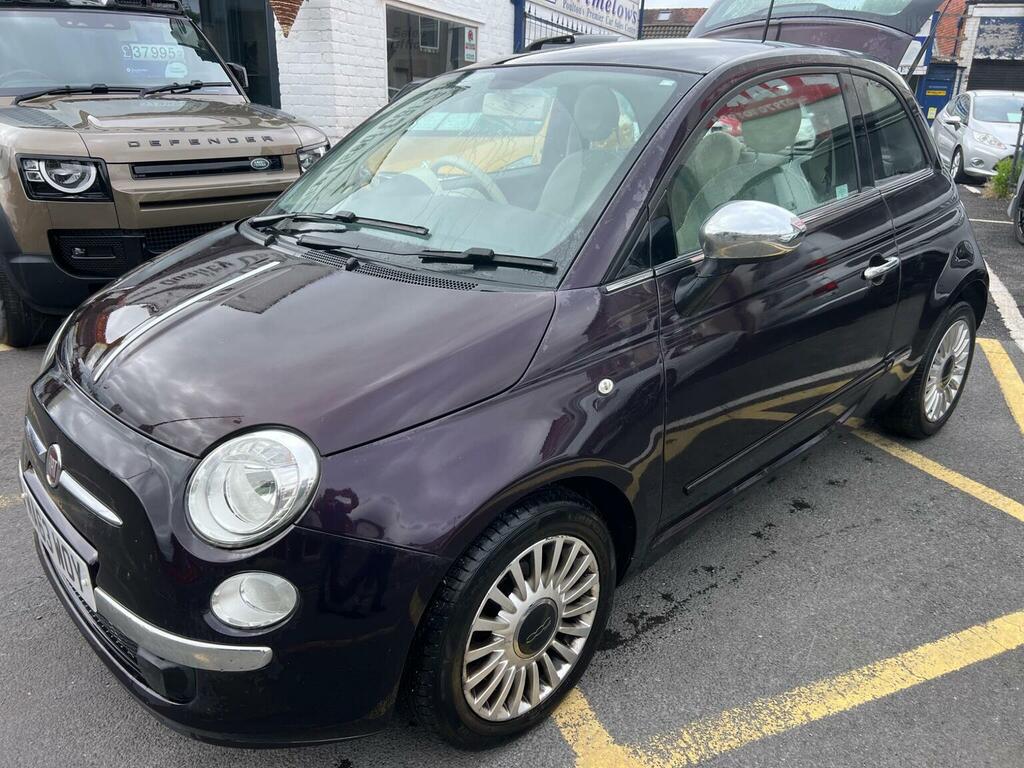 Fiat 500 1.2 Lounge Euro 4 Purple #2