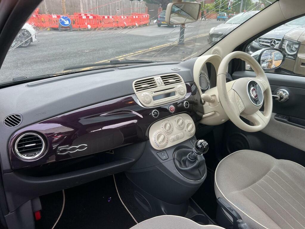 Fiat 500 1.2 Lounge Euro 4 Purple #3