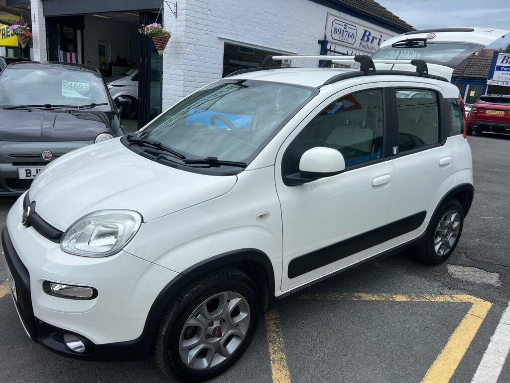 Fiat Panda Hatchback 0.9 Twinair 4X4 Euro 5 Ss 20131 White #2
