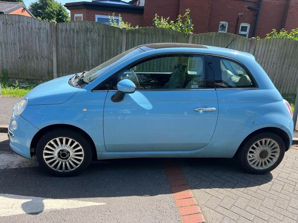 Fiat 500 1.2 Lounge Euro 5 Ss Blue #2