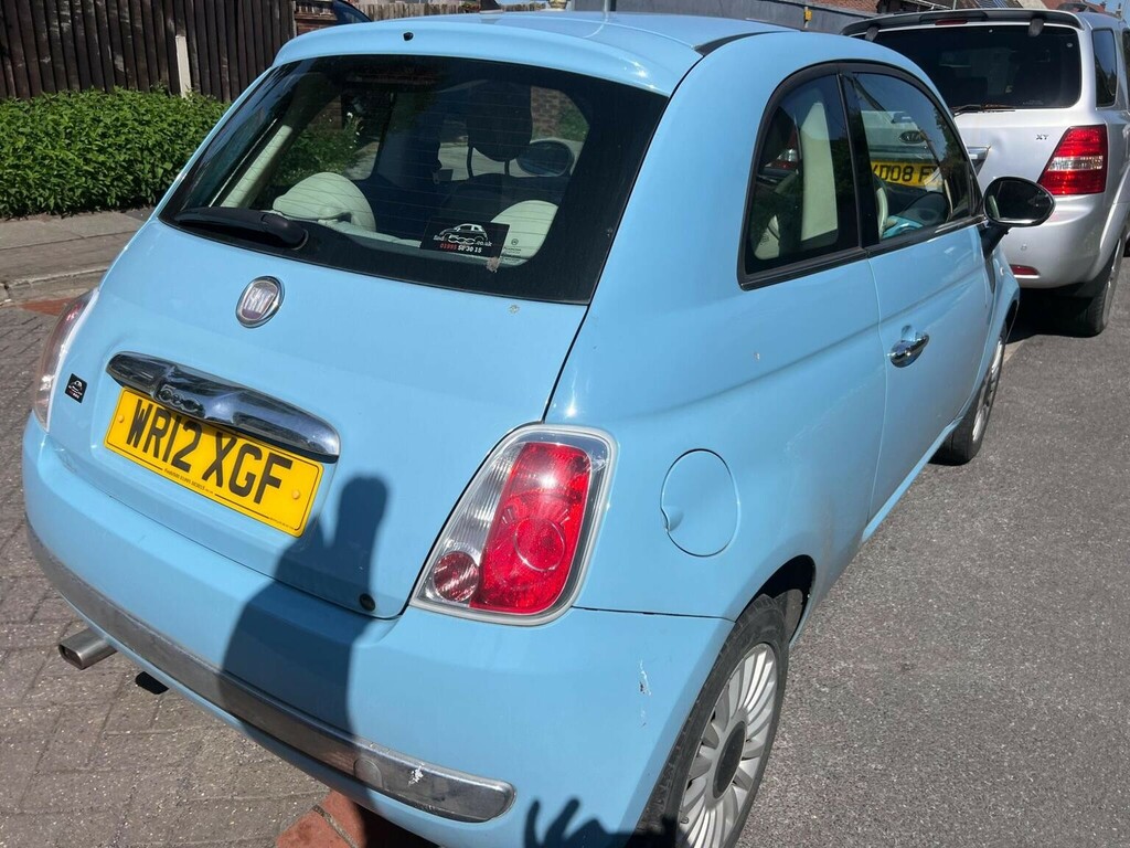 Fiat 500 1.2 Lounge Euro 5 Ss Blue #5