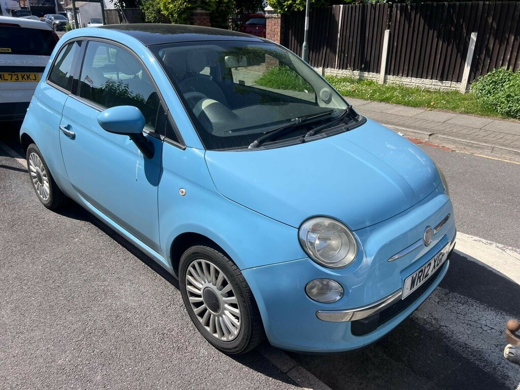 Fiat 500 1.2 Lounge Euro 5 Ss Blue