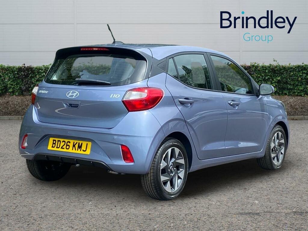 Hyundai I10 1.0 Advance Hatchback Euro 6 S BD26KMJ Blue #4
