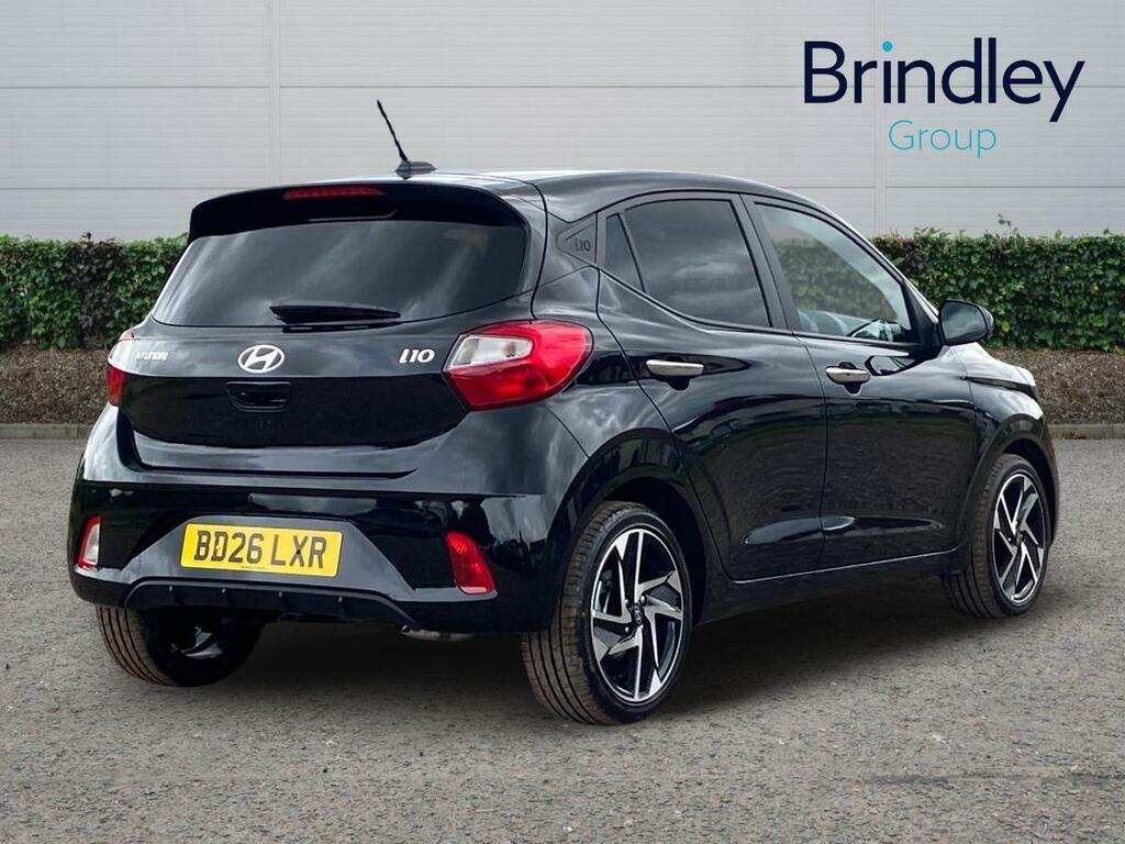 Hyundai I10 1.2 Premium Hatchback Euro 6 S BD26LXR Black #4