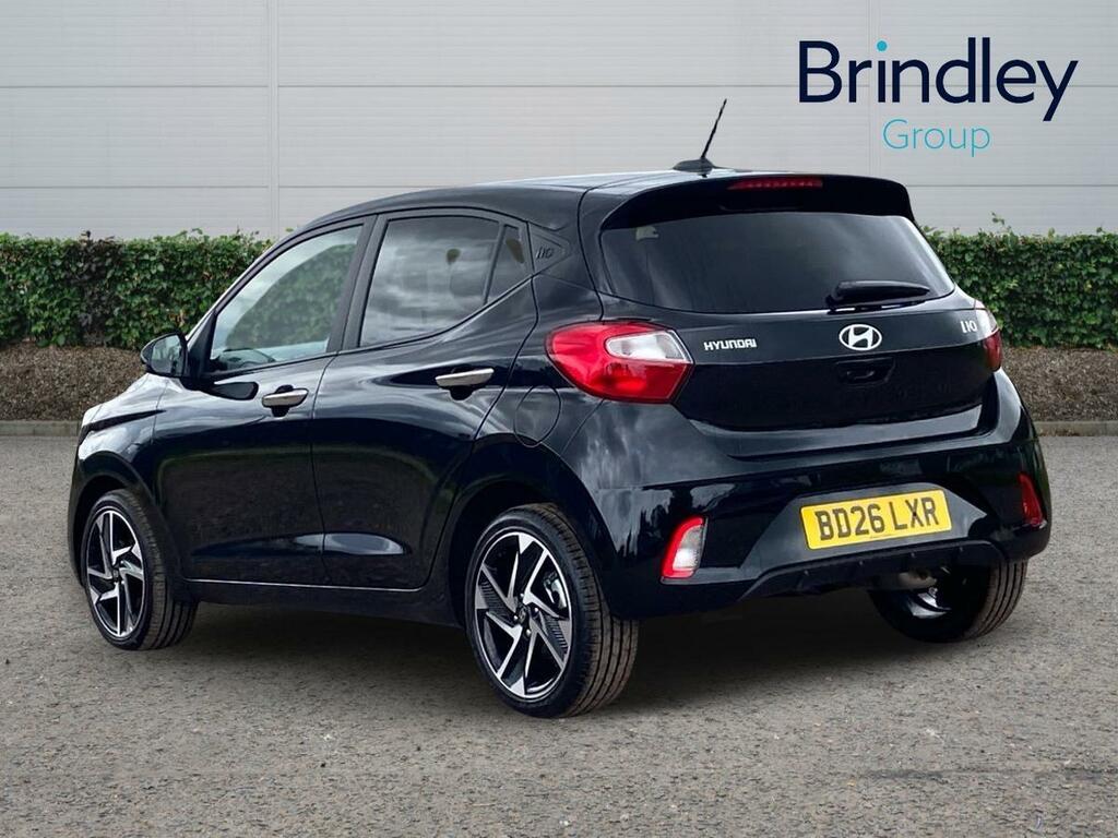 Hyundai I10 1.2 Premium Hatchback Euro 6 S BD26LXR Black #3