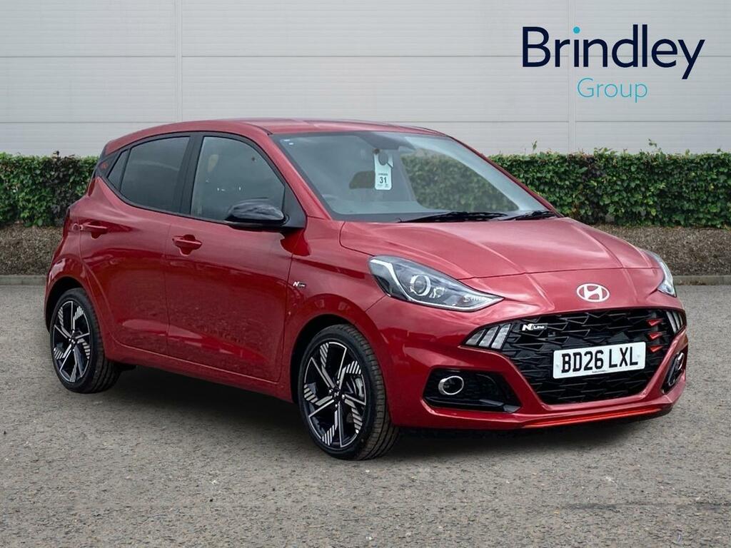 Hyundai I10 1.0 T-gdi N Line Hatchback Euro Red