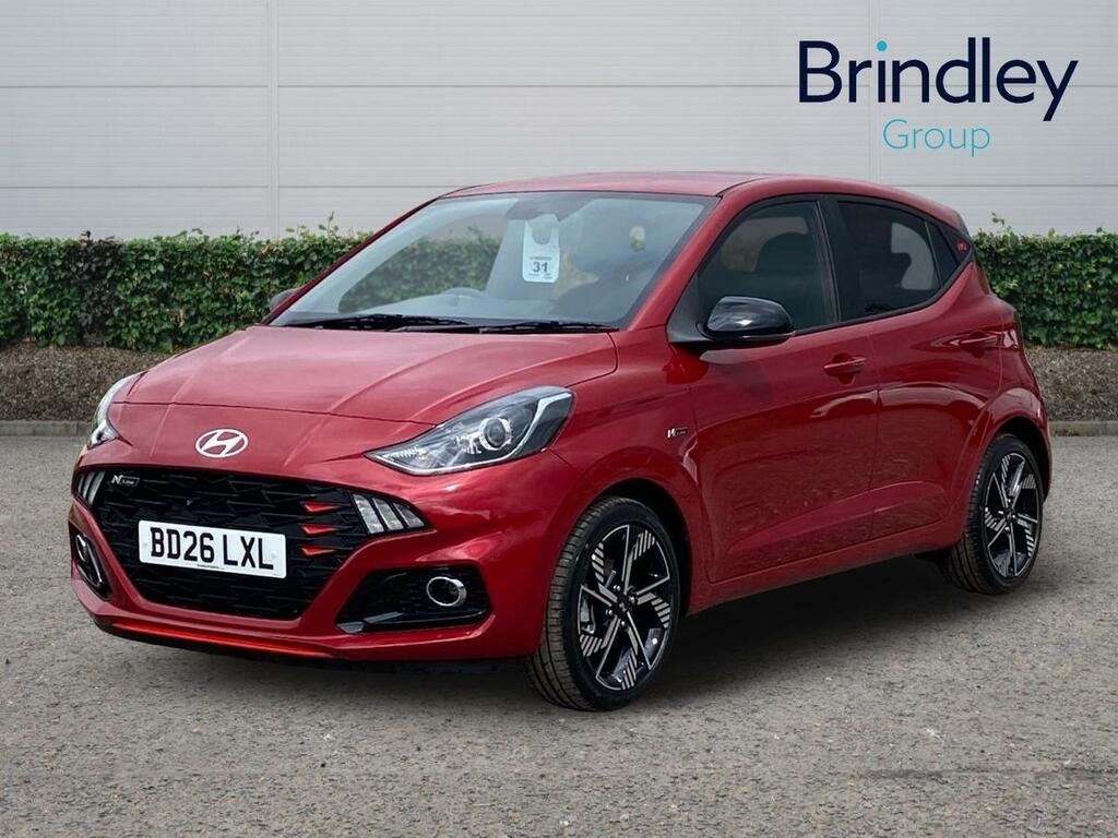Hyundai I10 1.0 T-gdi N Line Hatchback Euro BD26LXL Red #2