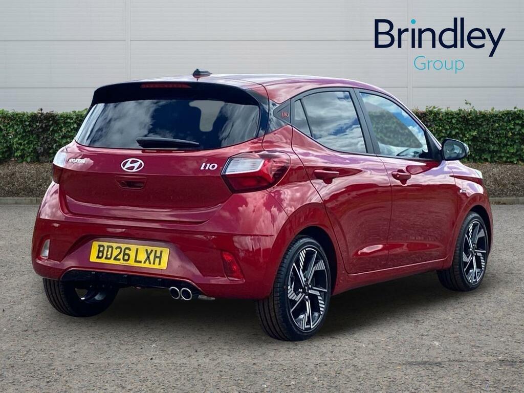 Hyundai I10 1.0 T-gdi N Line Hatchback Euro BD26LXH Red #4