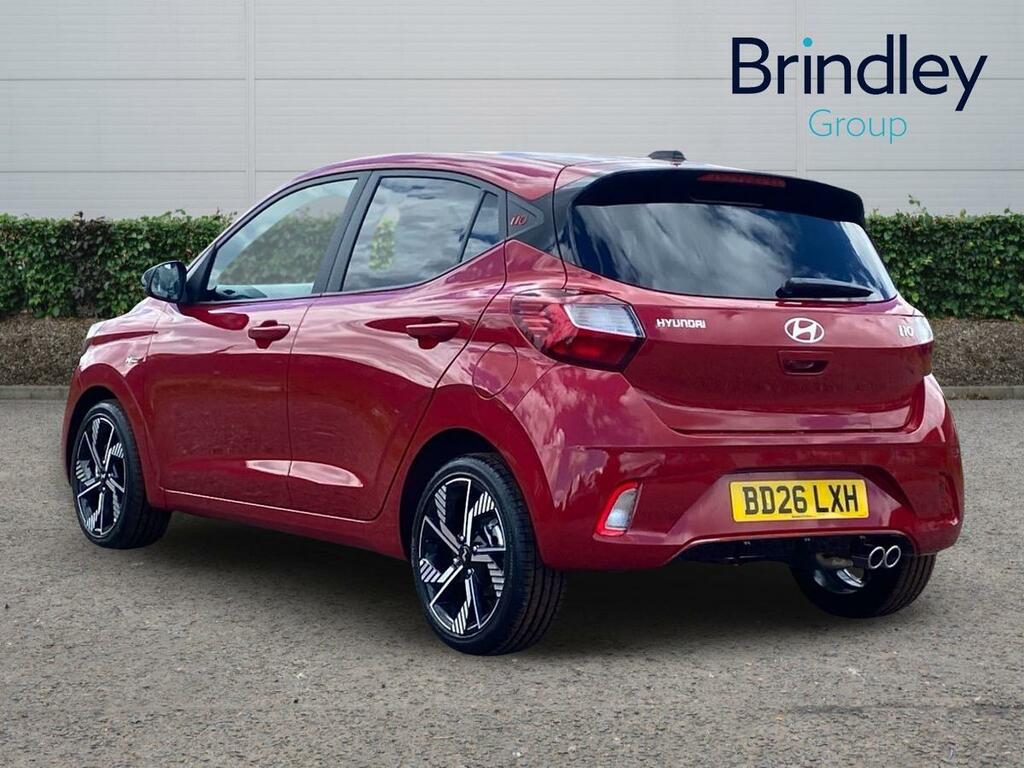 Hyundai I10 1.0 T-gdi N Line Hatchback Euro BD26LXH Red #3