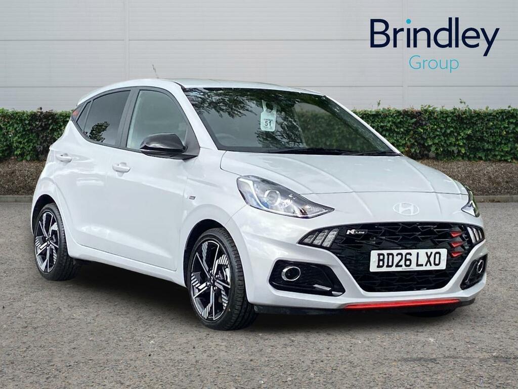 Hyundai I10 1.0 T-gdi N Line Hatchback Euro BD26LXO Grey