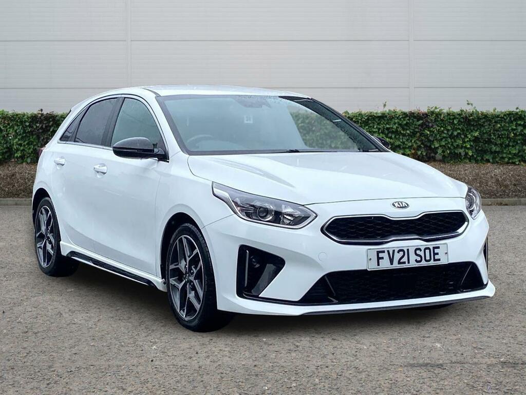 Kia Ceed 1.6 Crdi Mhev Gt-line Hatchback Hybrid White