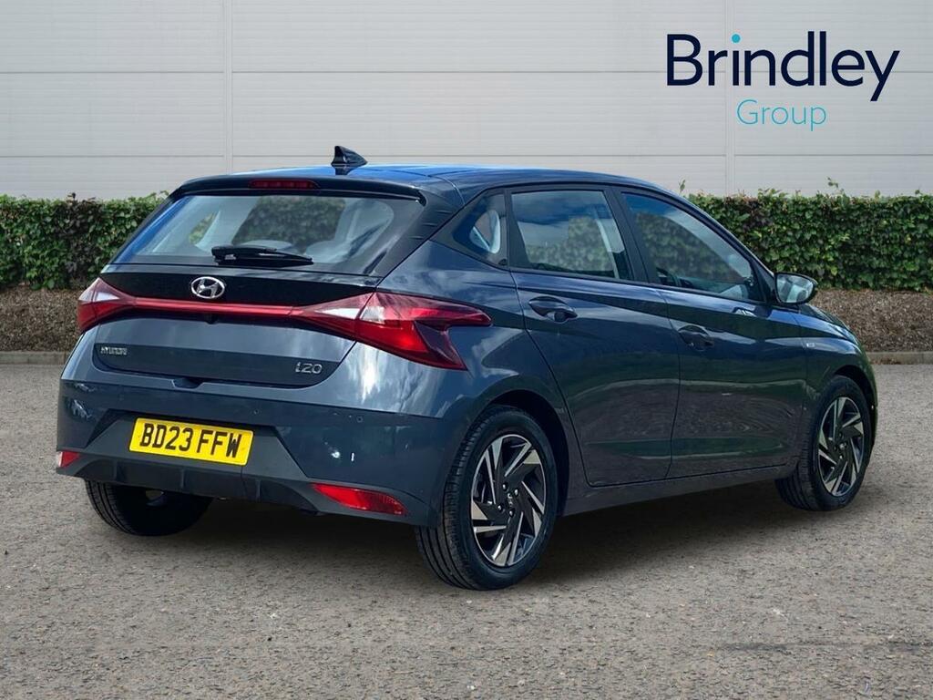 Hyundai I20 1.0 T-gdi Mhev Se Connect Hatchback Hyb BD23FFW Grey #4