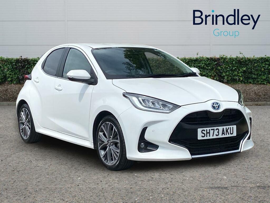 Toyota Yaris 1.5 Vvt-h Excel Hatchback Hybrid E-cvt White