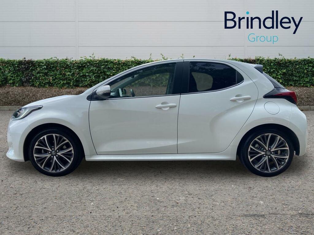 Toyota Yaris 1.5 Vvt-h Excel Hatchback Hybrid E-cvt SH73AKU White #5