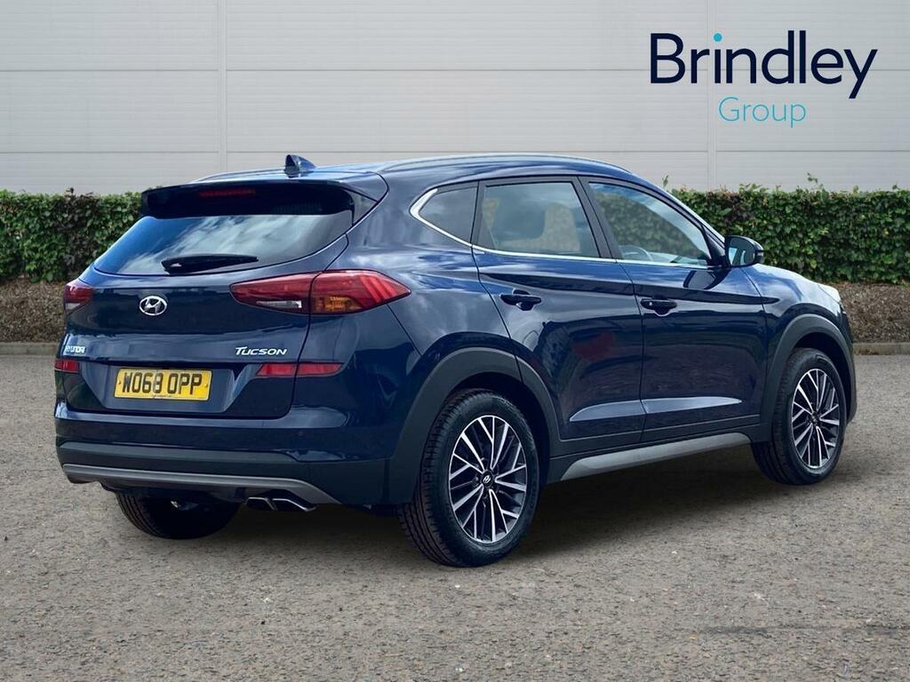 Hyundai Tucson 1.6 Crdi Premium Suv Euro 6 Ss WO68OPP Blue #4