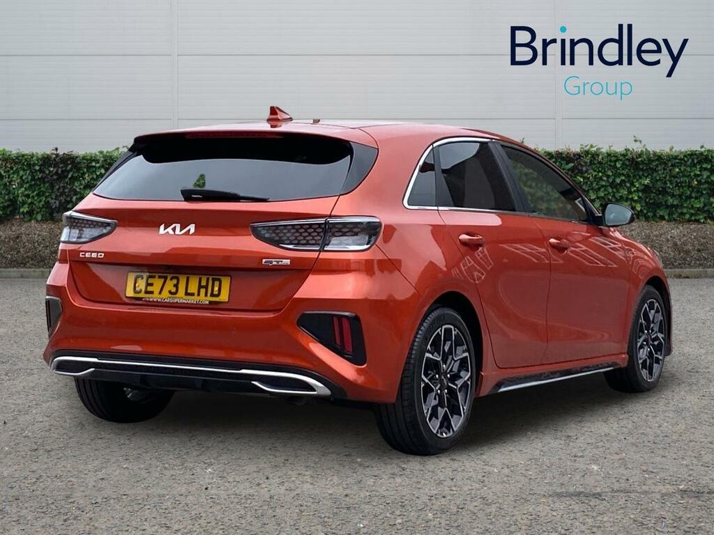 Kia Ceed 1.5 T-gdi Gt-line Hatchback Euro CE73LHD Orange #4