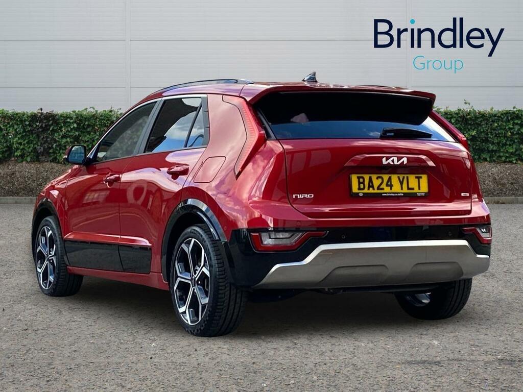 Kia Niro 1.6H Gdi 4 Suv Hybrid Dct Euro 6 Ss BA24YLT Red #3
