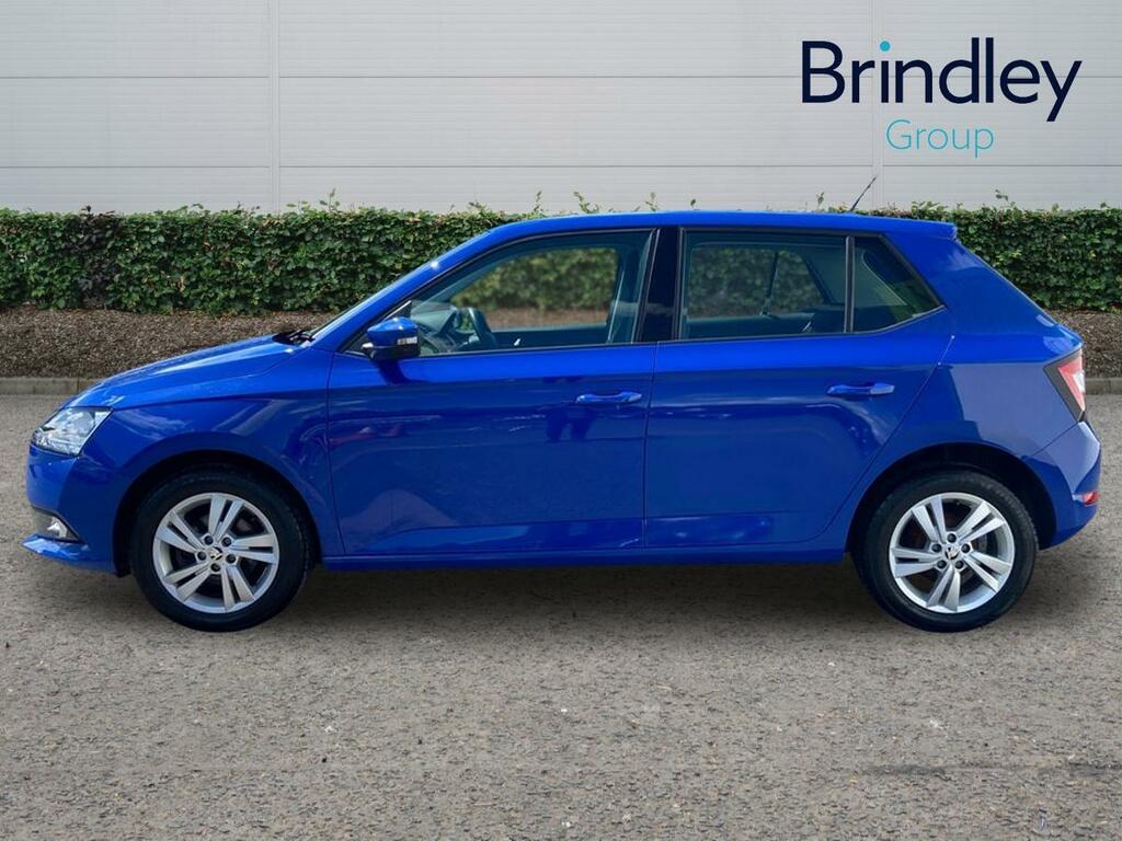 Skoda Fabia 1.0 Se Hatchback Euro 6 Ss 7 YL19LCY Blue #5