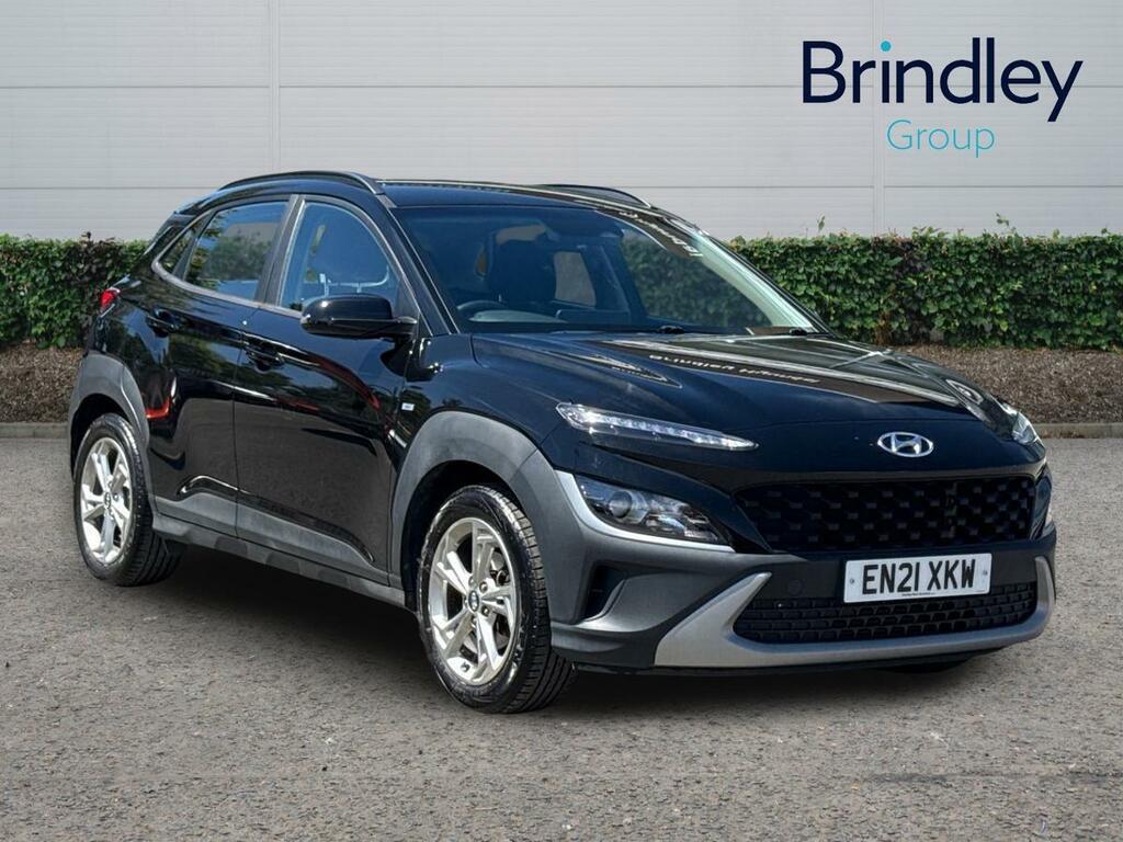 Hyundai Kona 1.0 T-gdi Mhev Se Connect Suv Hybrid Ma Black