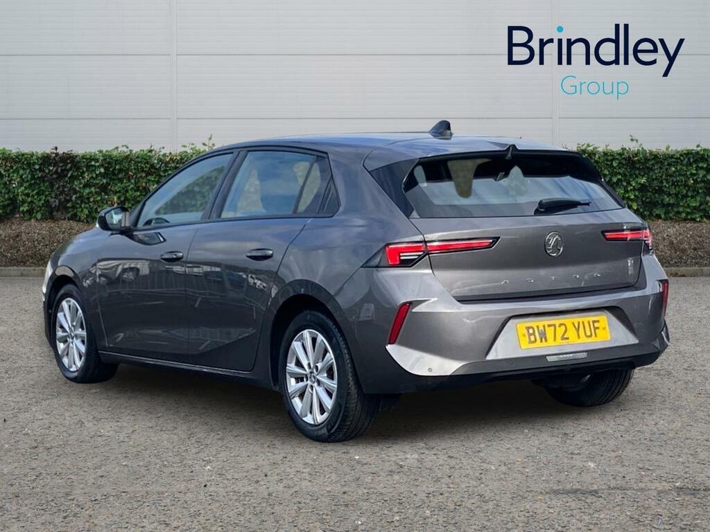 Vauxhall Astra 1.5 Turbo D Design Hatchback Euro BW72YUF Grey #3